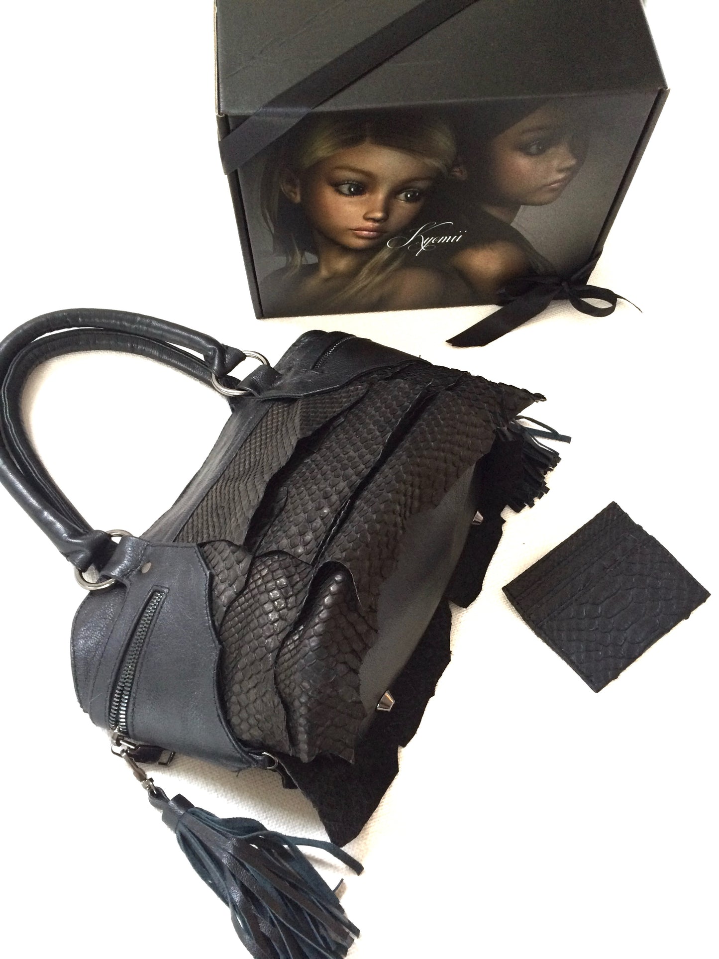 Kyomii Python Purse